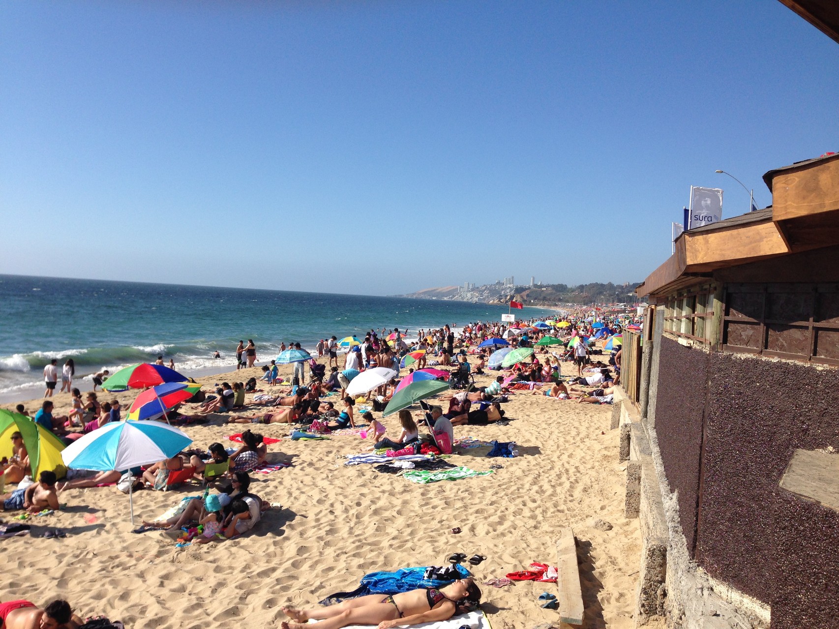 Beach von Vina del Mar