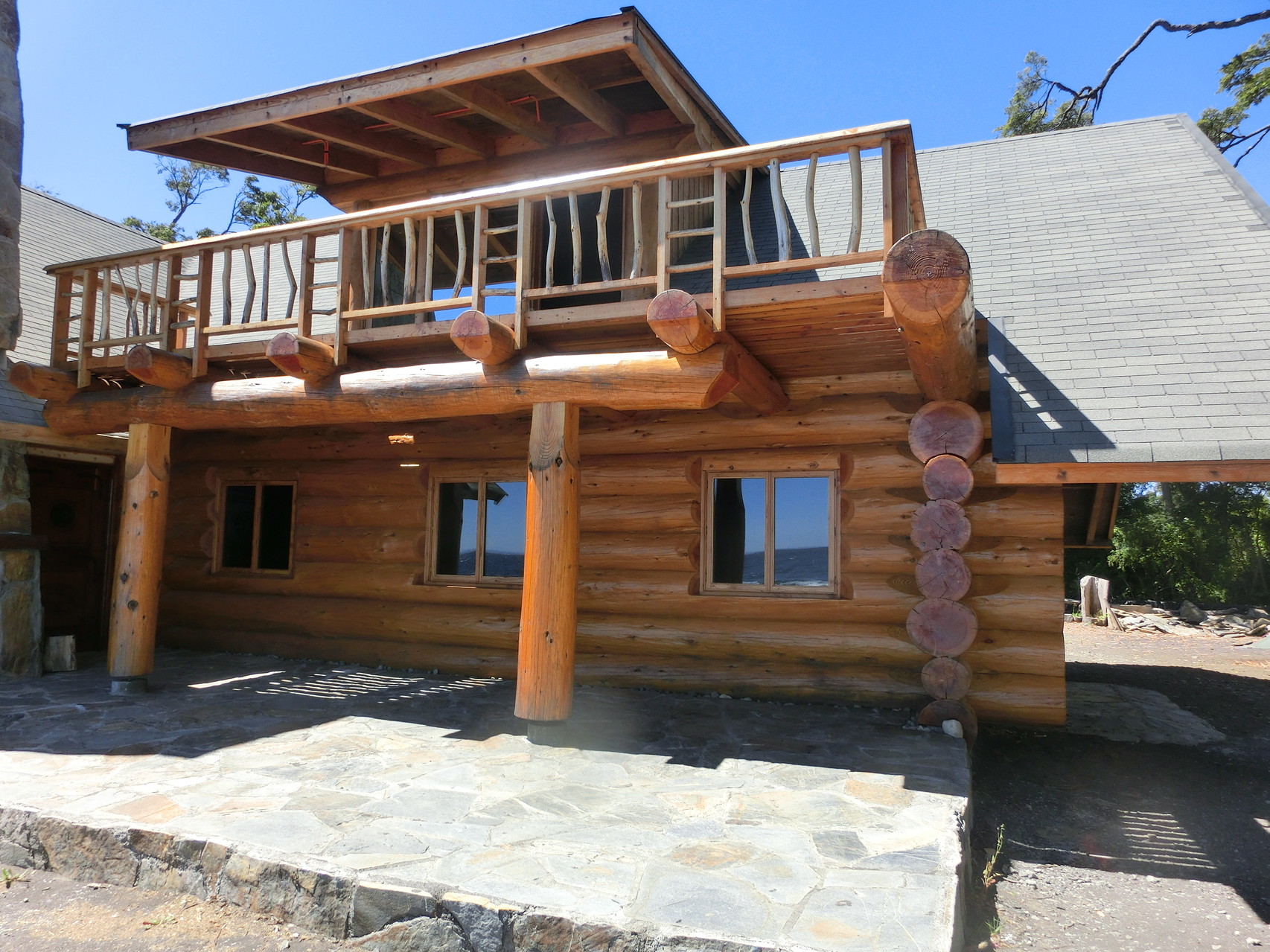 ´s Blockhaus zum See hin