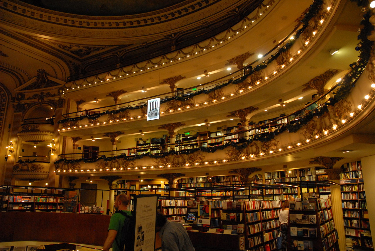 Die Buchhandlung "El Ateneo",