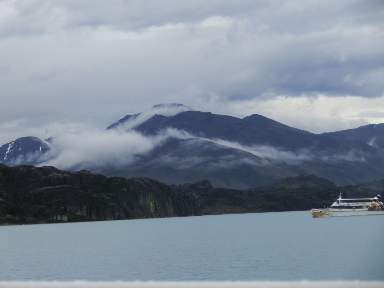 Auf der Anfahrt zum Upsala-Gletscher