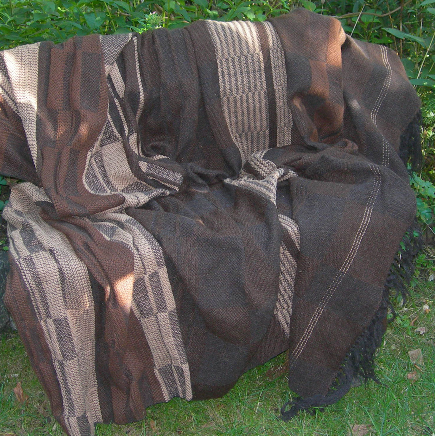 Decke, Material – Wolle/ Alpaka