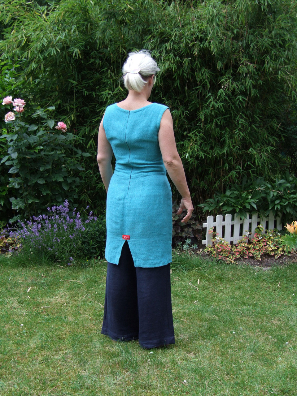 Rückseite Sommerkleid