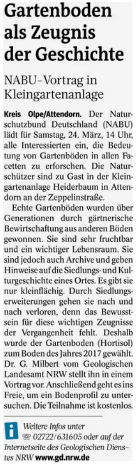 Westfalenpost 03.03.18