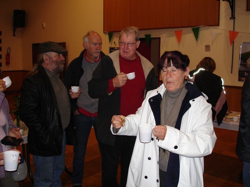 Accueil à la salle des fêtes