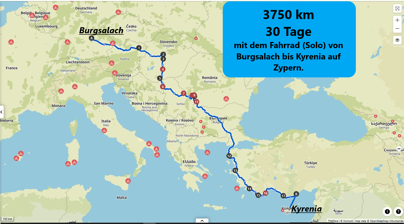 Die Vorbereitungen laufen "Ab nach Zypern"