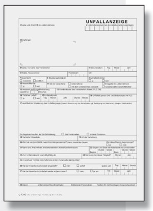 Unfallanzeige - DCVerlag e.K.