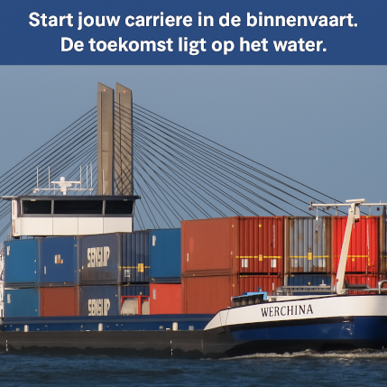 Ik ben 16 jaar en wil werken in de binnenvaart – Wat nu?