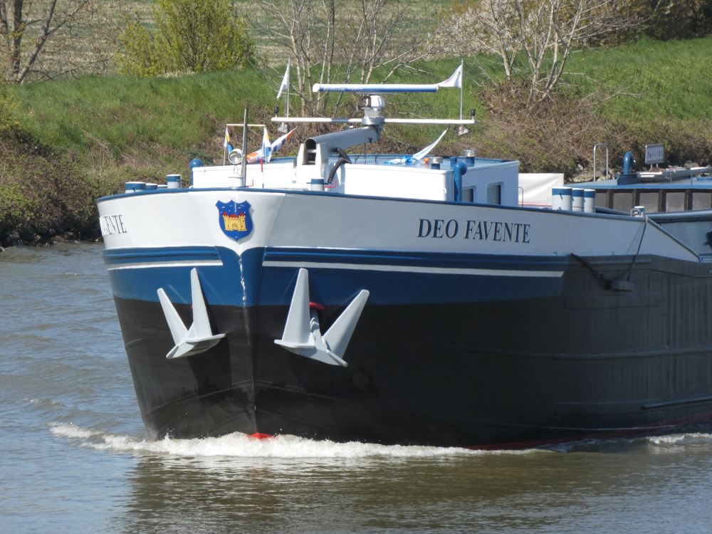 Motorbeunschip Deo Favente Binnenvaart Fotografie. Foto en video
