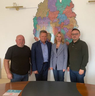 Treffen mit Oblast Regierung