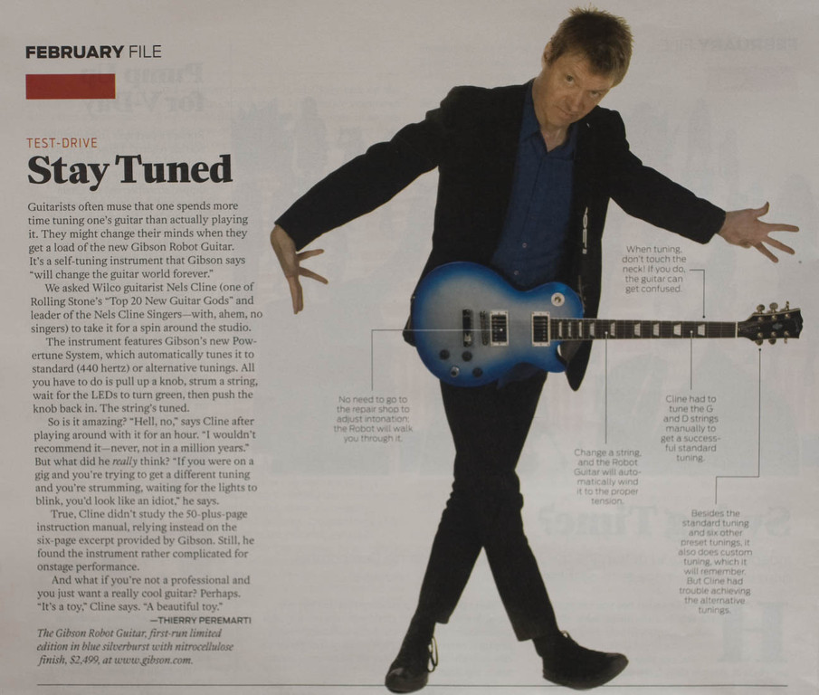 Nels Cline of Wilco for The Los Angeles Times Magazine
