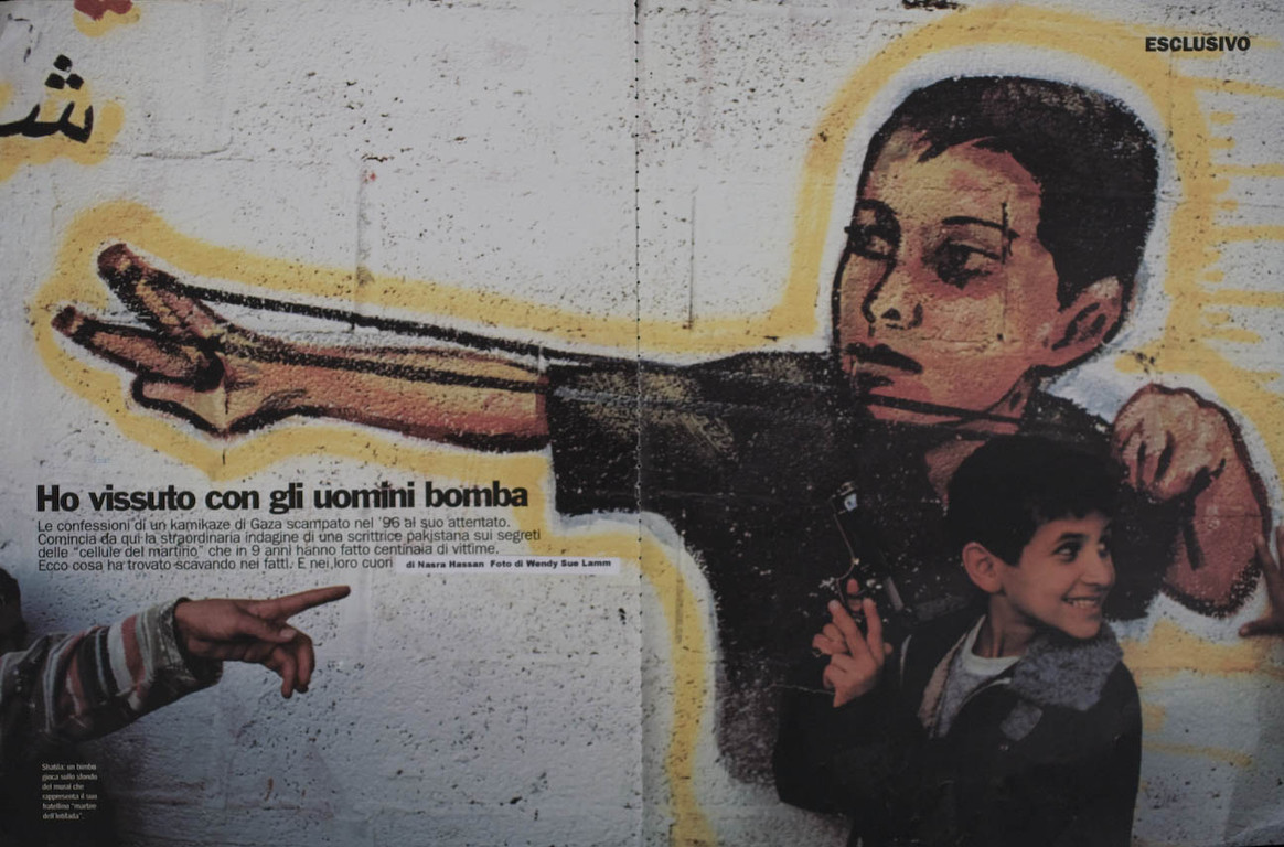 Palestinian Martyr Culture for La Republica delle Donne, Italy