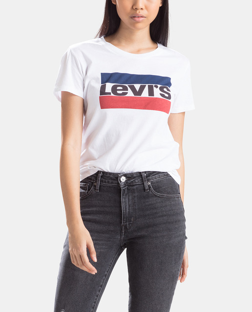 Levi's ® The tee Peanuts W Camiseta White