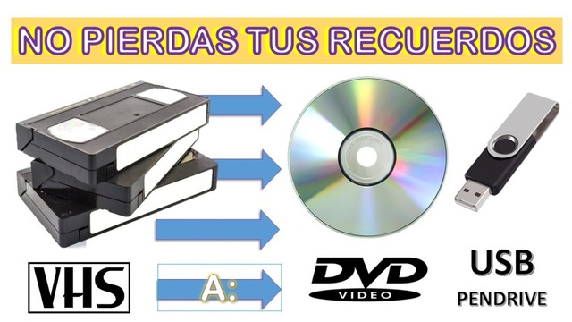 Convertir VHS a USB