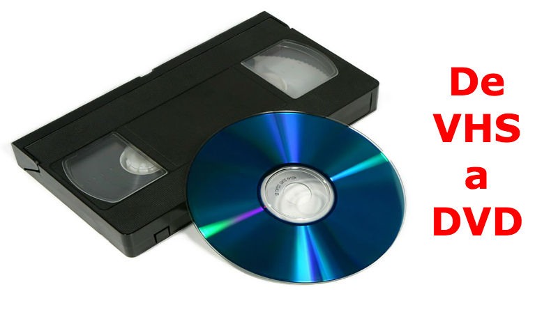 CINTAS VIDEO VHS, H8, DIGITAL 8, MINIDV, A DVD.