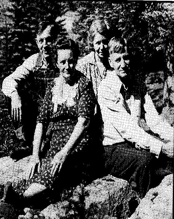 Milton Sanford Lacey, Hazel Elizabeth Hoffmeister, Tillie Forefang, Ralph Gilford Lacey