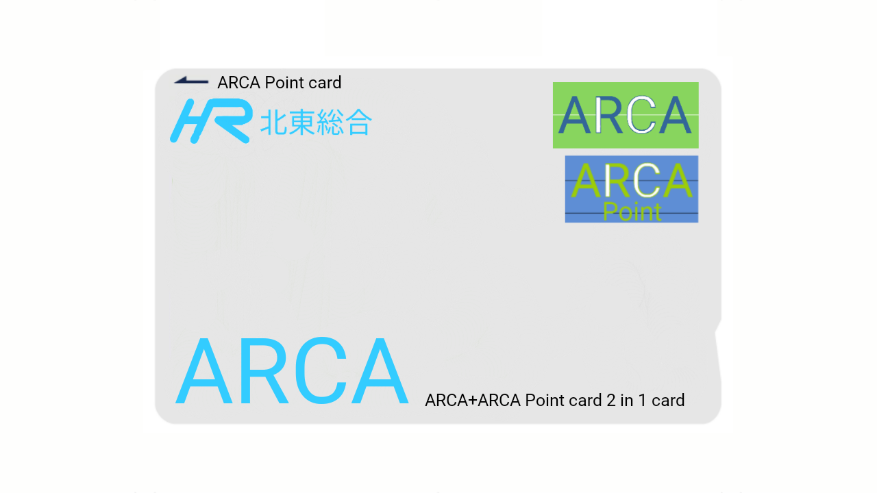 ARCA+ARCA Pointカード