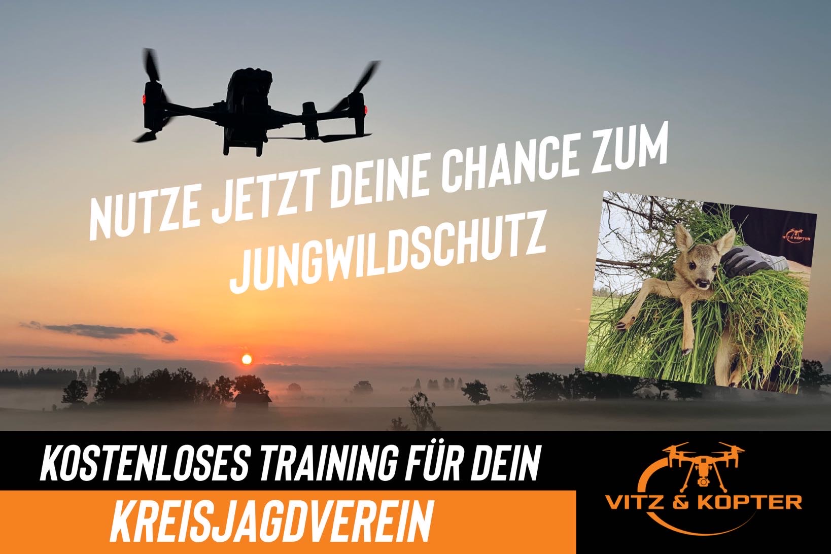 Kostenloses Training für dein Kreisjagdverein