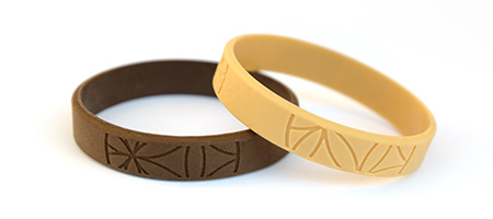VivaOndas-Armbänder in beige und braun