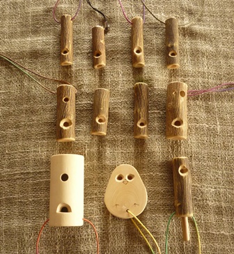 鳥笛～みかんの木 - 七曜工房 木のクラフトと笛の製作販売