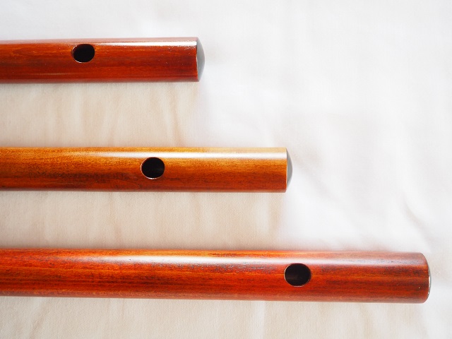 オリジナル横笛(木製)G・F管 オリジナル横笛(木製) G・F管 Original Wood Flute 吹き口