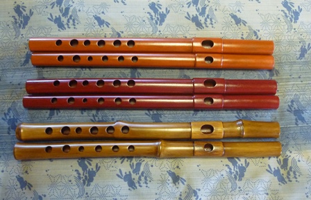小龍　女竹製･真竹製横笛　highＤ管