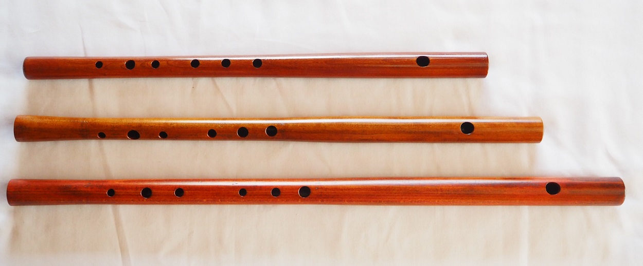 オリジナル横笛(木製)G・F管 オリジナル横笛(木製) G・F管 Original Wood Flute