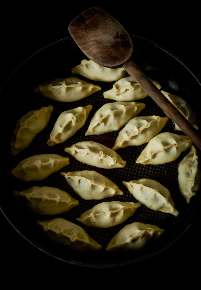 Gyozas mit Shiitake & Miso