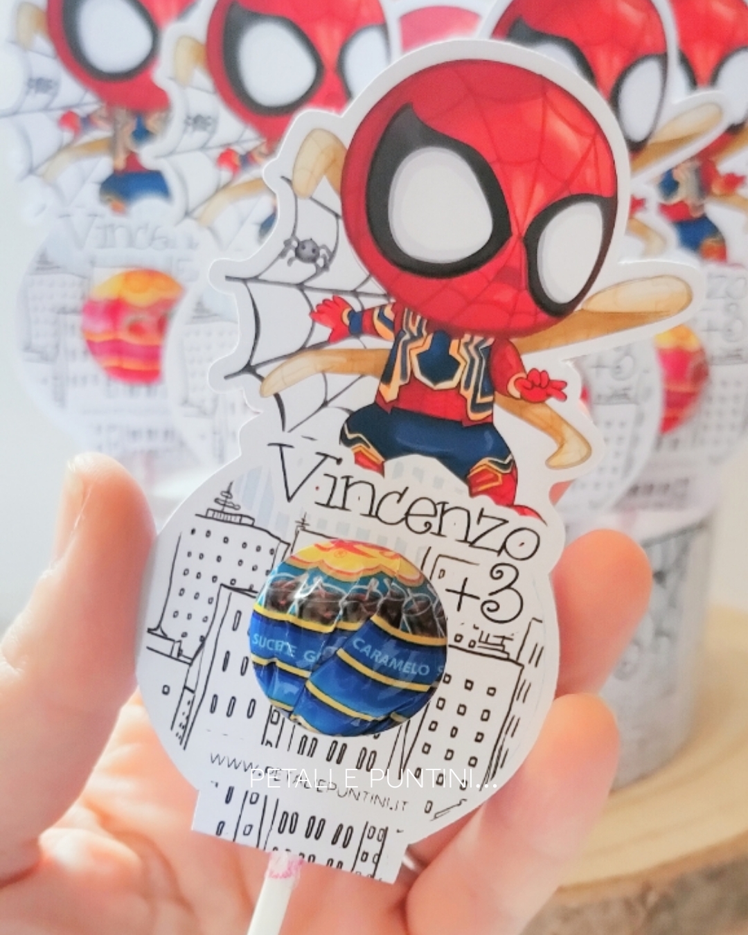 chupa chups Spiderman