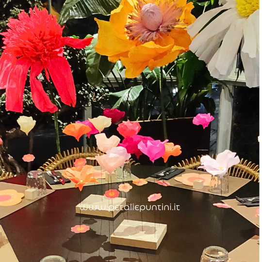 centrotavola con fiori