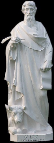 Statue sur l'Esplanade de Lourdes.