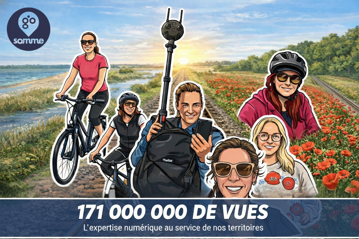Somme Tourisme : Un bilan 2025 record pour notre visibilité numérique