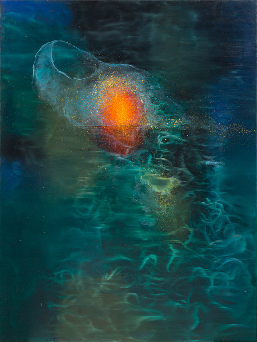 Resurrection (120 x 160 cm, oil on canvas, 2017)