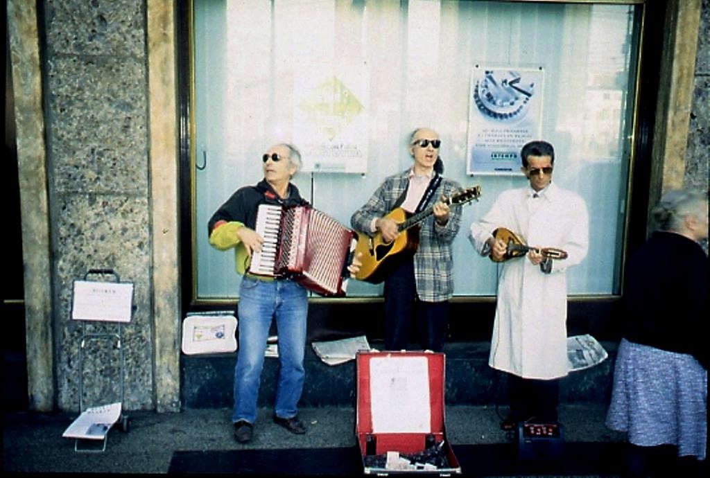 I Fateciricchi in trio Porta Ticinese 1996