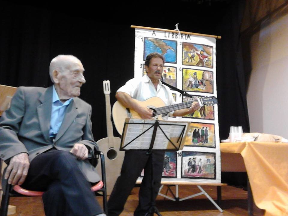 Peppino Castello per i 100 anni del cantastorie Paolo Garofalo