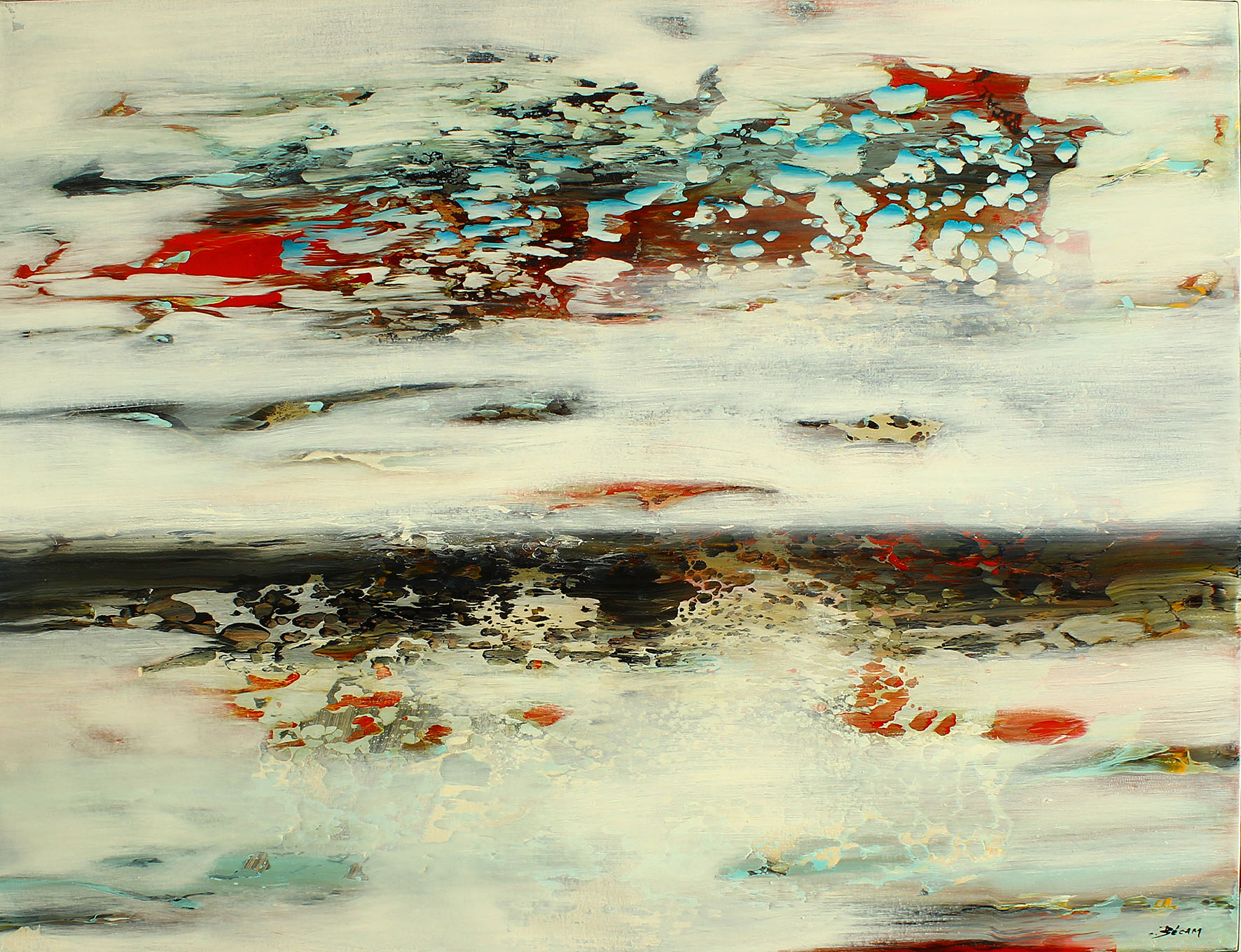 Espace d'un Rêve n°17 - Huile -  116x89cm. - 2016
