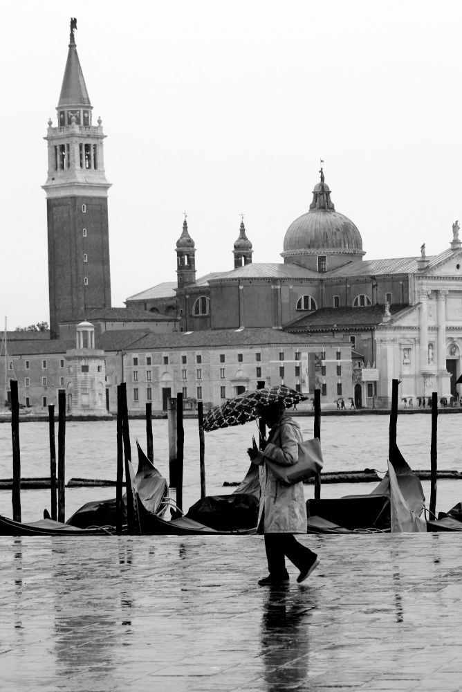 Venedig bei Regen