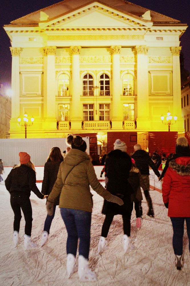 Eislaufen in Prag