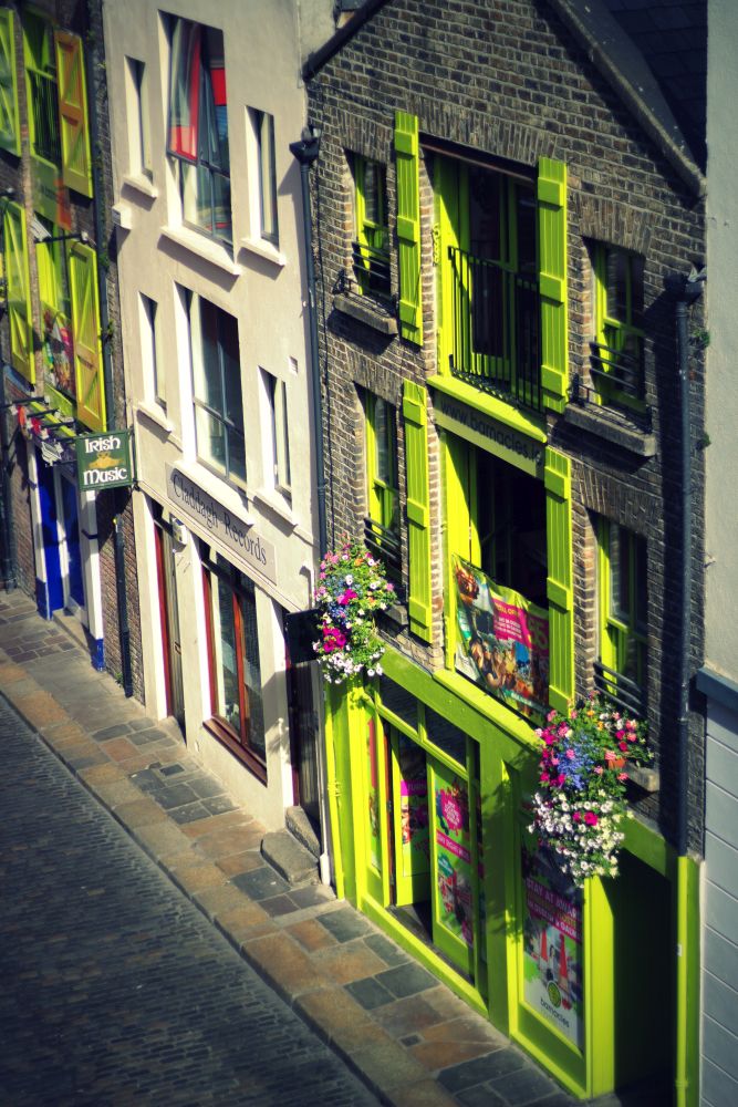 Straße in Temple Bar