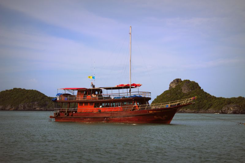 Red Dragon, Schiff, Boot, Koh Samui, Thailand, Die Traumreiser