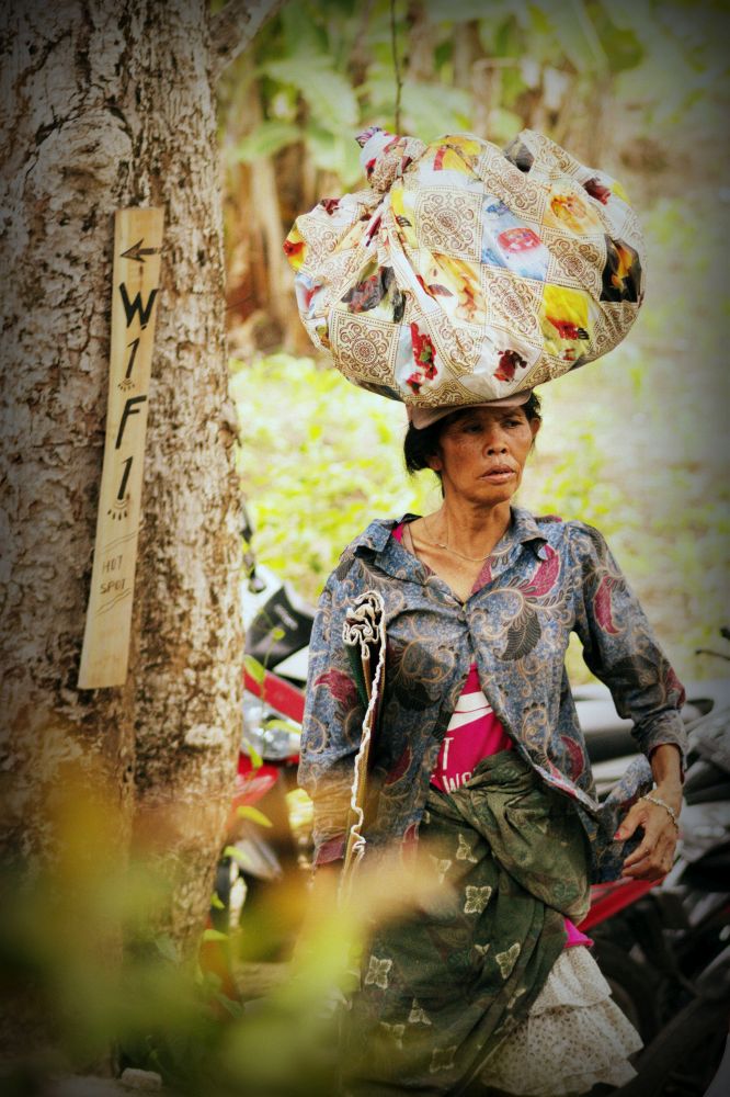 Logistik auf Nusa Penida