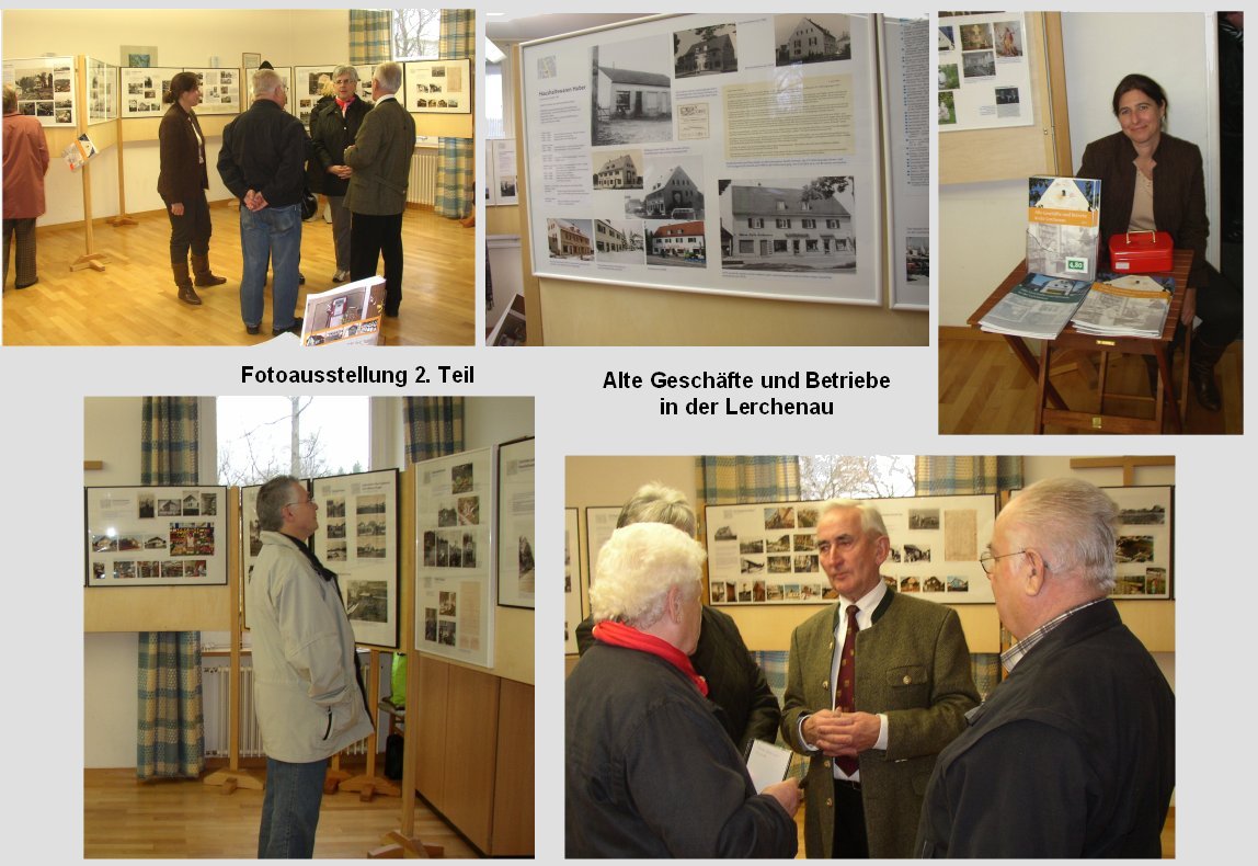  Fotoausstellung: Alte Geschäfte und Betriebe in der Lerchenau 2010 