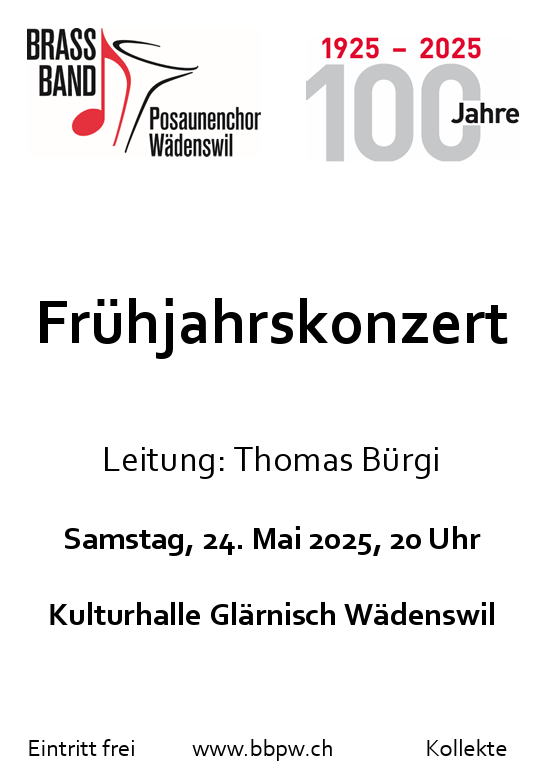 Frühjahrskonzert PC Wädenswil