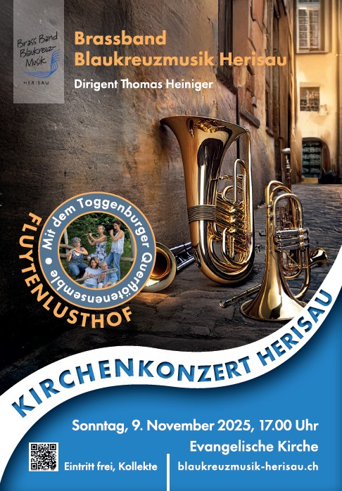 Kirchenkonzert  Brass Band Blaukreuzmusik Herisau