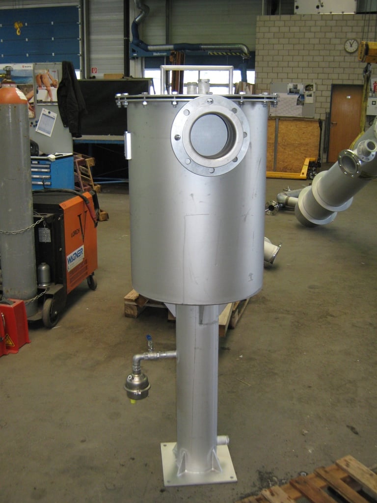 Tanques reducción de espumas y partículas en biogas 