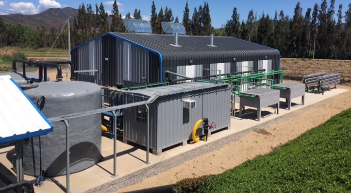 Casa de maquinas - generadores a biogas