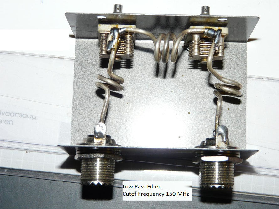 low pass filter 144 MHz