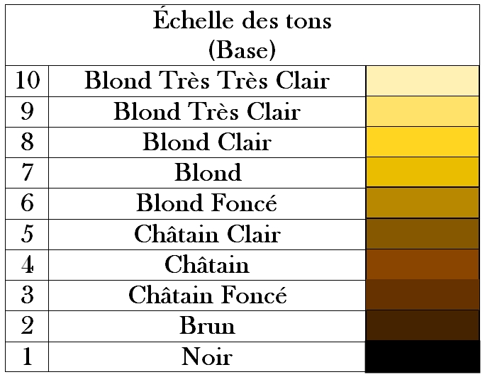 Actualizar 95+ imagen fond d éclaircissement coiffure tableau - fr ...