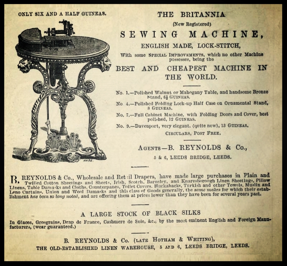 BRITANNIA SEWING MACHINE COMPANY Fiddlebase