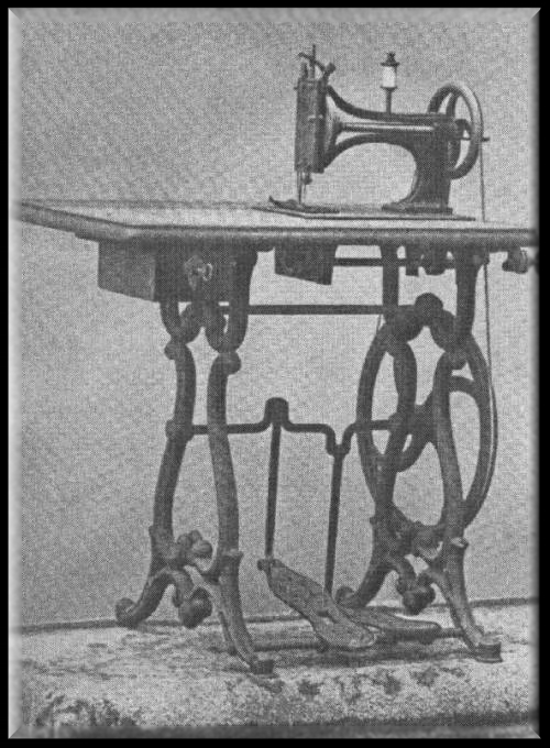 Adam Opel first sewing machine