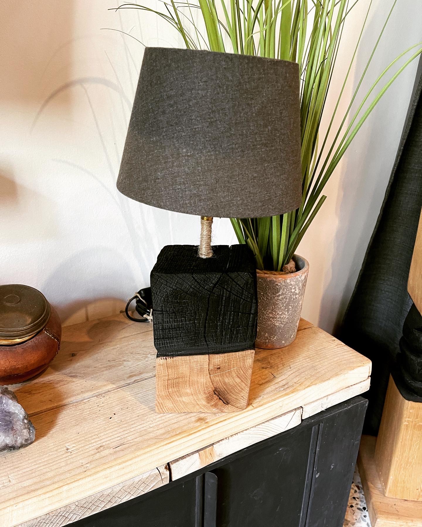 Lampe artistique artisanale